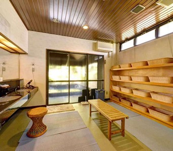 旅館かんざき 脱衣所